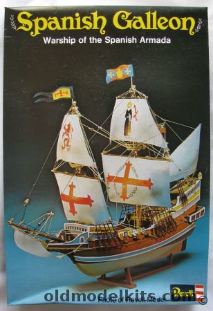 Revell Spanish Galleon - Warship of the Spanish Armada 1588, H367 plastic model kit